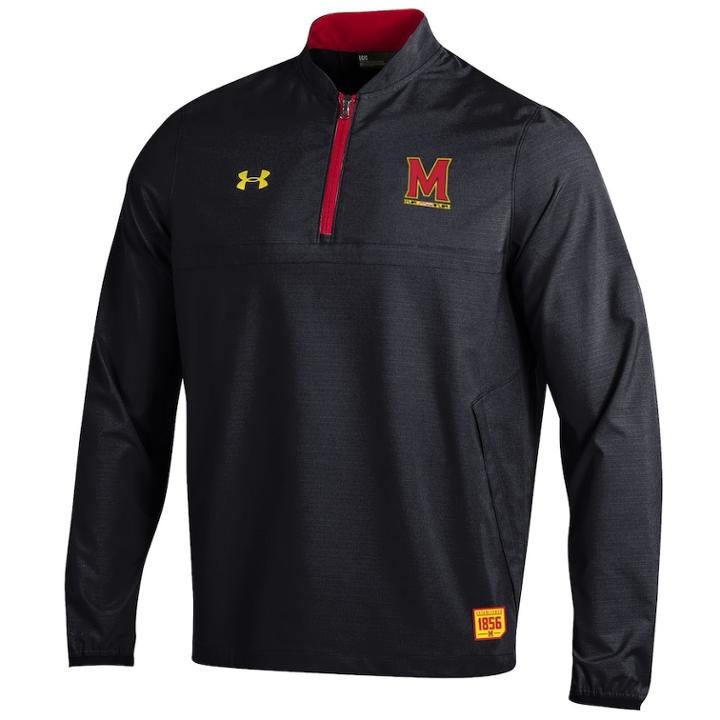 Men's Under Armour Maryland Terrapins Cage Pullover Jacket, Size: Xl, Multicolor