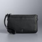 Simply Vera Vera Wang Joyce Wristlet, Women's, Black