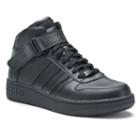 Adidas Neo Team Court Mid Men's Basketball Shoes, Size: 10, Black