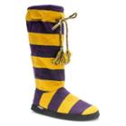 Muk Luks Game Day Women's Tall Slippers, Size: Large, Purple