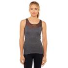 Women's Shape Active Charcoal (grey) Barre Workout Tank, Size: Small