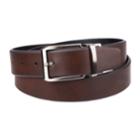 Men's Chaps Reversible Leather Belt, Size: Medium, Dark Brown