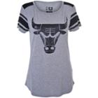 Women's Chicago Bulls Box Out Tee, Size: Medium, Grey