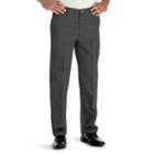 Men's Lee Total Freedom Relaxed-fit Stain Resist Flat-front Pants, Size: 34x30, Grey