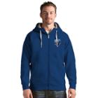 Men's Antigua Montreal Impact Victory Full-zip Hoodie, Size: Large, Dark Blue