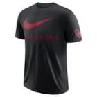 Men's Nike Dri-fit Oklahoma Sooners Swoosh Tee, Size: Xl, Black