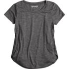 Plus Size Girls 7-16 Mudd&reg; Tulip Hem Tee, Size: 16 1/2, Black