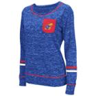Women's Campus Heritage Kansas Jayhawks Homies Tee, Size: Large, Dark Blue