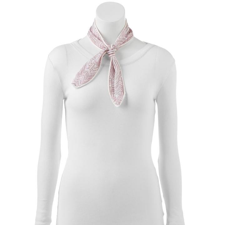 Apt. 9&reg; Geometric Dots Neckerchief, Women's, Orange Oth