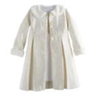 Girls 4-6x Blueberi Boulevard Shimmer Coat & Dress Set, Size: 6x, Grey