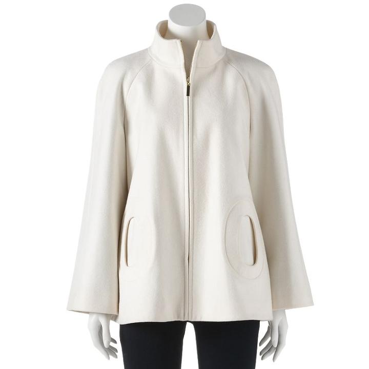 Women's Braetan Wool-blend Jacket, Size: Small, Natural