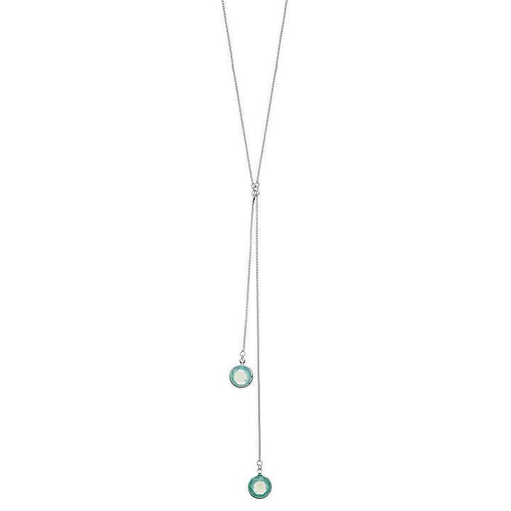 Lc Lauren Conrad Blue Stone Y Necklace, Girl's, Lt Green