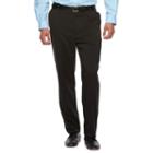 Big & Tall Van Heusen Traveler Premium Non-iron Stretch Dress Pants, Men's, Size: 46x30, Black