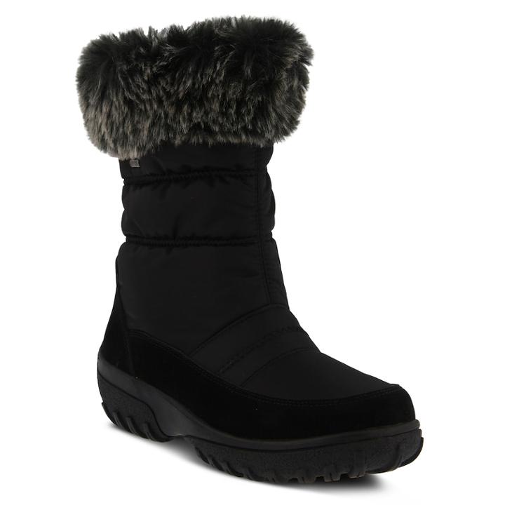 Spring Step Rolim Women's Waterproof Winter Boots, Size: 37, Black