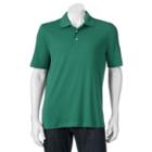 Men's Croft & Barrow&reg; Signature Polo, Size: Large, Turquoise/blue (turq/aqua)