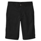 Boys 8-20 Chaps Flat-front Twill Shorts, Boy's, Size: 8, Black