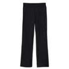 Girls 4-14 Jacques Moret Rhinestone Pants, Girl's, Size: Medium, Black