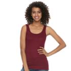 Juniors' So&reg; Perfect Tank, Teens, Size: Xl, Dark Pink