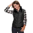 Juniors' So&reg; Puffer Vest, Teens, Size: Xl, Oxford