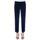 Women's Harve Benard Classic Ankle Pants, Size: 12, Dark Blue