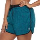 Plus Size Tek Gear&reg; Active Shorts, Women's, Size: 1xl, Turquoise/blue (turq/aqua)