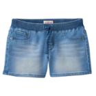 Girls 7-16 & Plus Size So&reg; Ribbed Waist Jean Shorts, Girl's, Size: 7, Med Blue