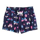 Girls 4-10 Jumping Beans&reg; Printed Paper Bag Waist Shorts, Size: 8, Dark Blue
