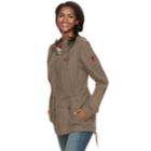 Women's Columbia Cultus Lake Hooded Anorak Jacket, Size: Medium, Med Brown
