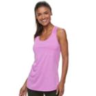 Women's Fila Sport&reg; Space-dyed Racerback Tank, Size: Xl, Med Purple
