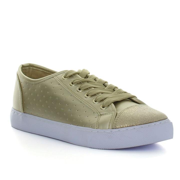Seven7 Super 7 Women's Sneakers, Girl's, Size: 8, Gold