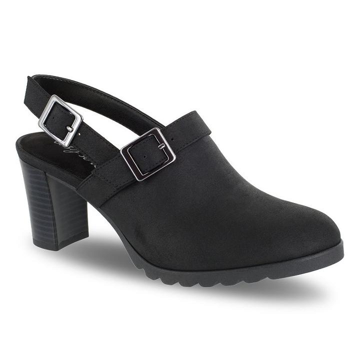 Easy Street Linett Women's Mules, Size: 7.5 Ww, Black