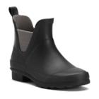 Chaps Aeva Women's Chelsea Waterproof Rain Boots, Size: 8 B, Black