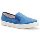 Shoemint Ashton Women's Slip-on Sneakers, Girl's, Size: 6, Blue