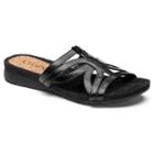 Chaps Penelopi Women's Sandals, Size: 7.5 B, Black