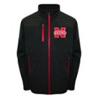 Men's Franchise Club Nebraska Cornhuskers Softshell Jacket, Size: Small, Black