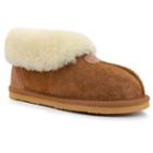 Lamo Doubleface Sheepskin Bootie Women's Ankle Boots, Girl's, Size: 8, Beig/green (beig/khaki)