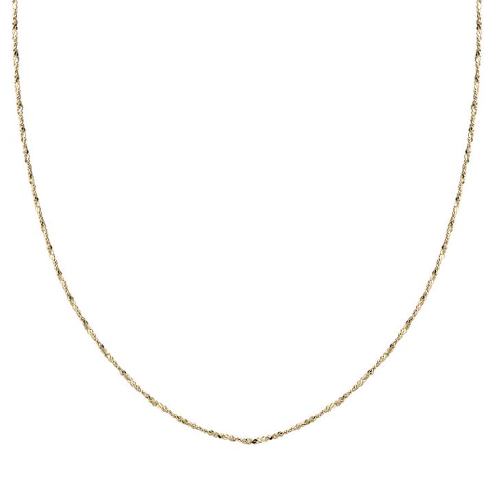 24k Gold-over-sterling Silver Tornado Chain Necklace - 18-in, Women's, Multicolor