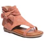 2 Lips Too Too Kait Women's Sandals, Size: 5.5 Med, Light Red
