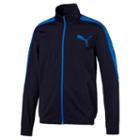 Men's Puma Colorblock Track Jacket, Size: Large, Blue