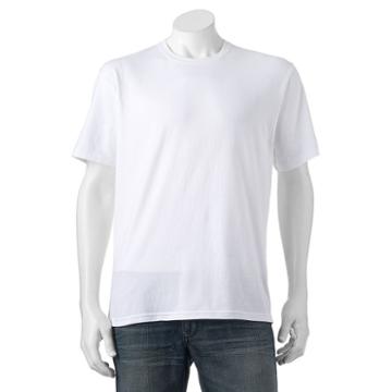 Men's Goldtoe Mobility Fx Classic-fit Stretch Tee, Size: Medium, White