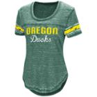 Women's Campus Heritage Oregon Ducks Double Stag Tee, Size: Large, Dark Green