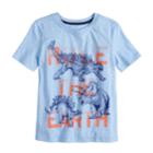 Boys 4-12 Sonoma Goods For Life&reg; Dinosaurs Rule The Earth Graphic Tee, Size: 4, Light Blue