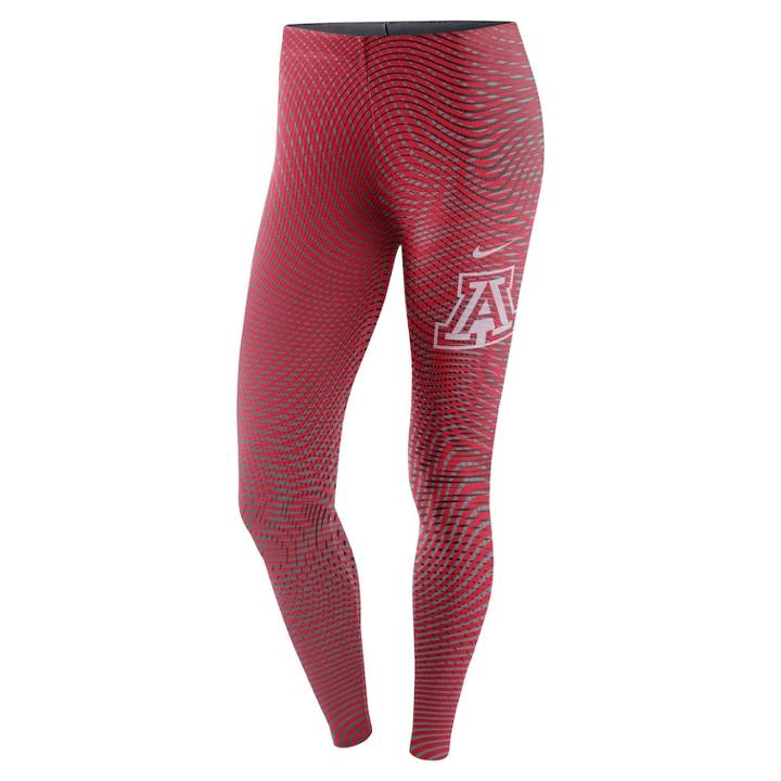 Women's Nike Arizona Wildcats Legacy Running Tights, Size: Large, Red