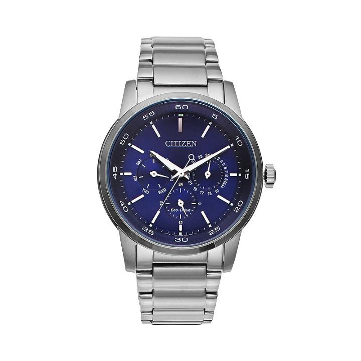 Citizen Men's Eco-drive Stainless Steel Watch - Bu2010-57l, Size: Large, Silver