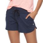 Women's Tek Gear&reg; Drawstring Shorts, Size: Xs Long, Dark Blue