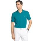 Men's Izod Champion Grid Classic-fit Performance Golf Polo, Size: Medium, Med Blue