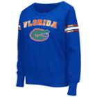 Women's Campus Heritage Florida Gators Wiggin' Fleece Sweatshirt, Size: Large, Dark Blue