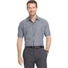 Big & Tall Van Heusen Air Wovens Classic-fit Poplin Performance Button-down Shirt, Men's, Size: 3xl Tall, Grey Other