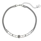 Simply Vera Vera Wang Double Strand Curved Bar Necklace, Women's, Multicolor