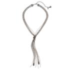 Simply Vera Vera Wang Cup Chain Multi Strand Y Necklace, Women's, Light Pink